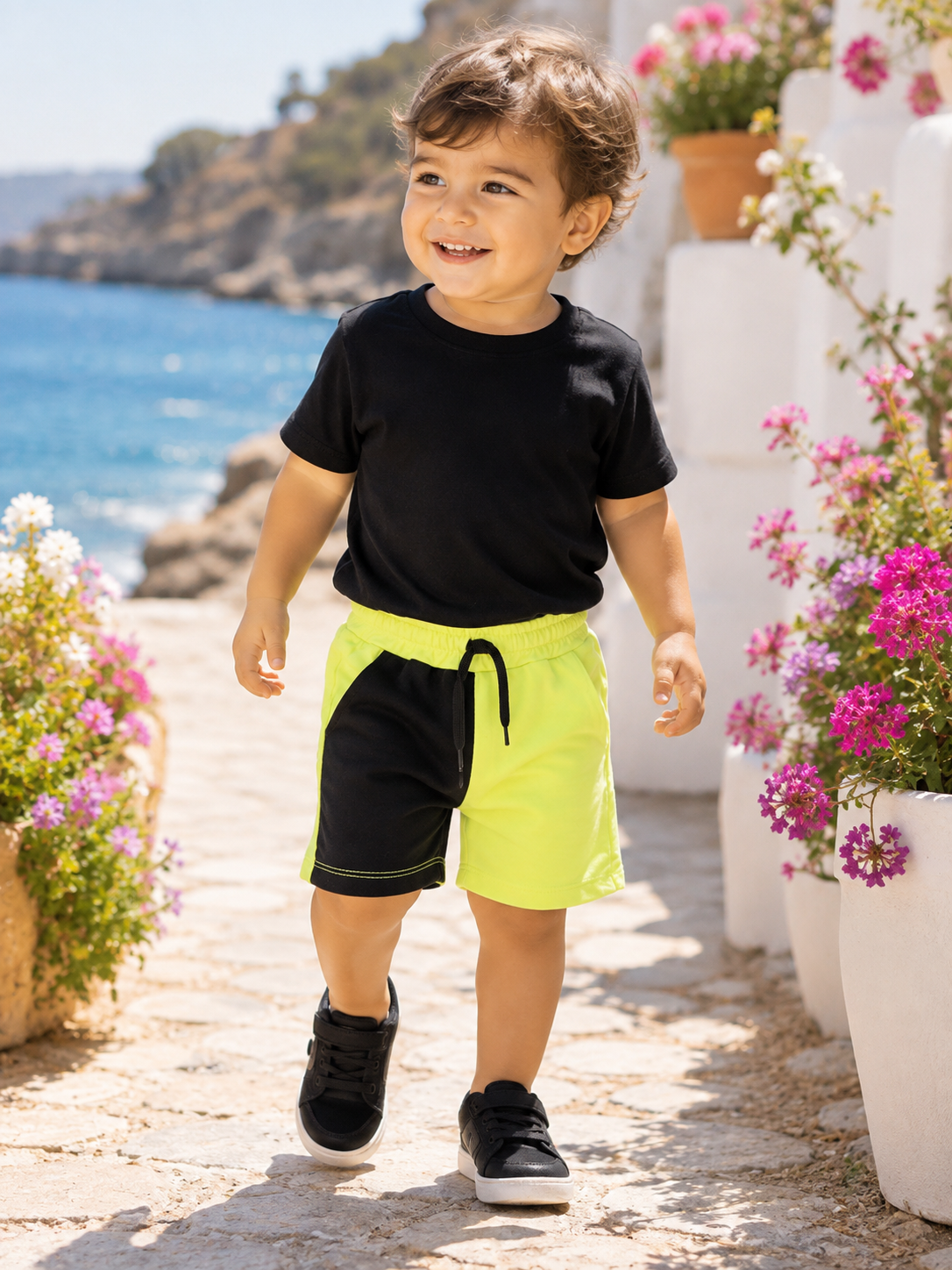 PANTALONCINO TUTA NEONATO