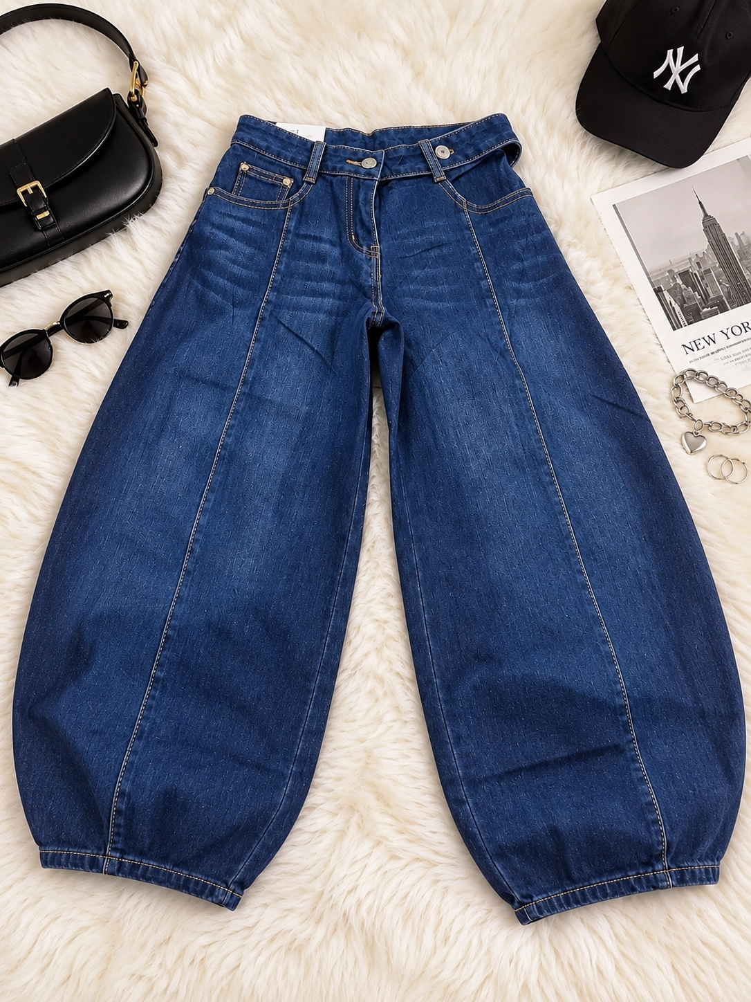JEANS BALLOON LISCIO