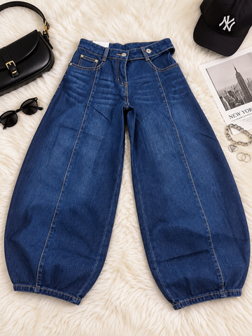 JEANS BALLOON LISCIO