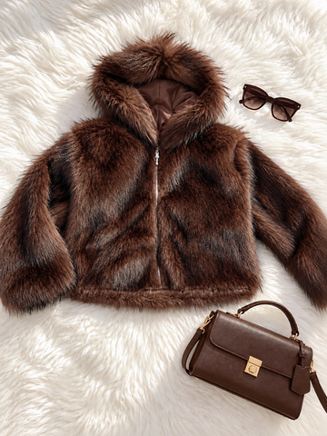 PELLICCIA BAMBINA MARRONE