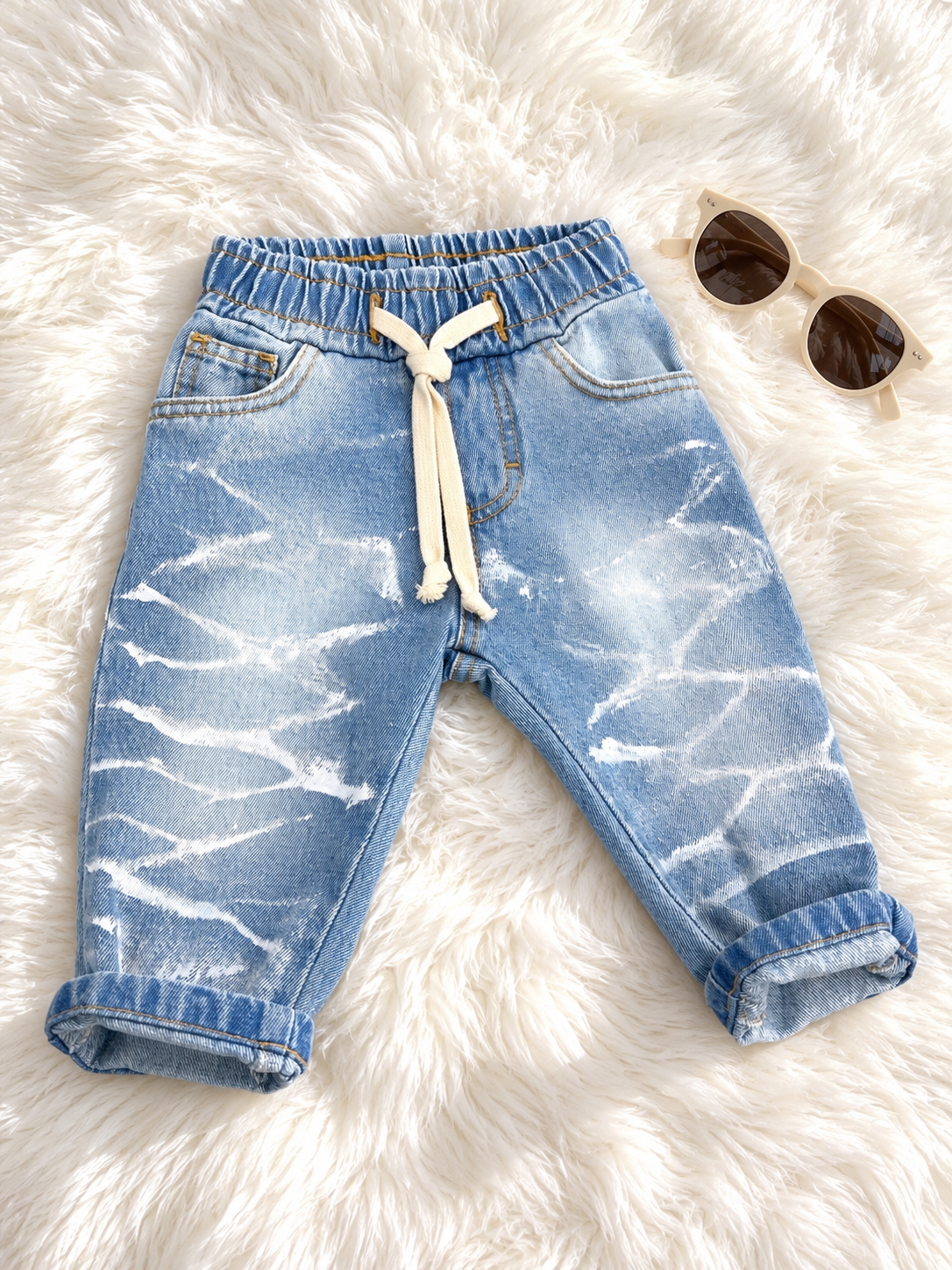 JEANS REBEL CON ELASTICO