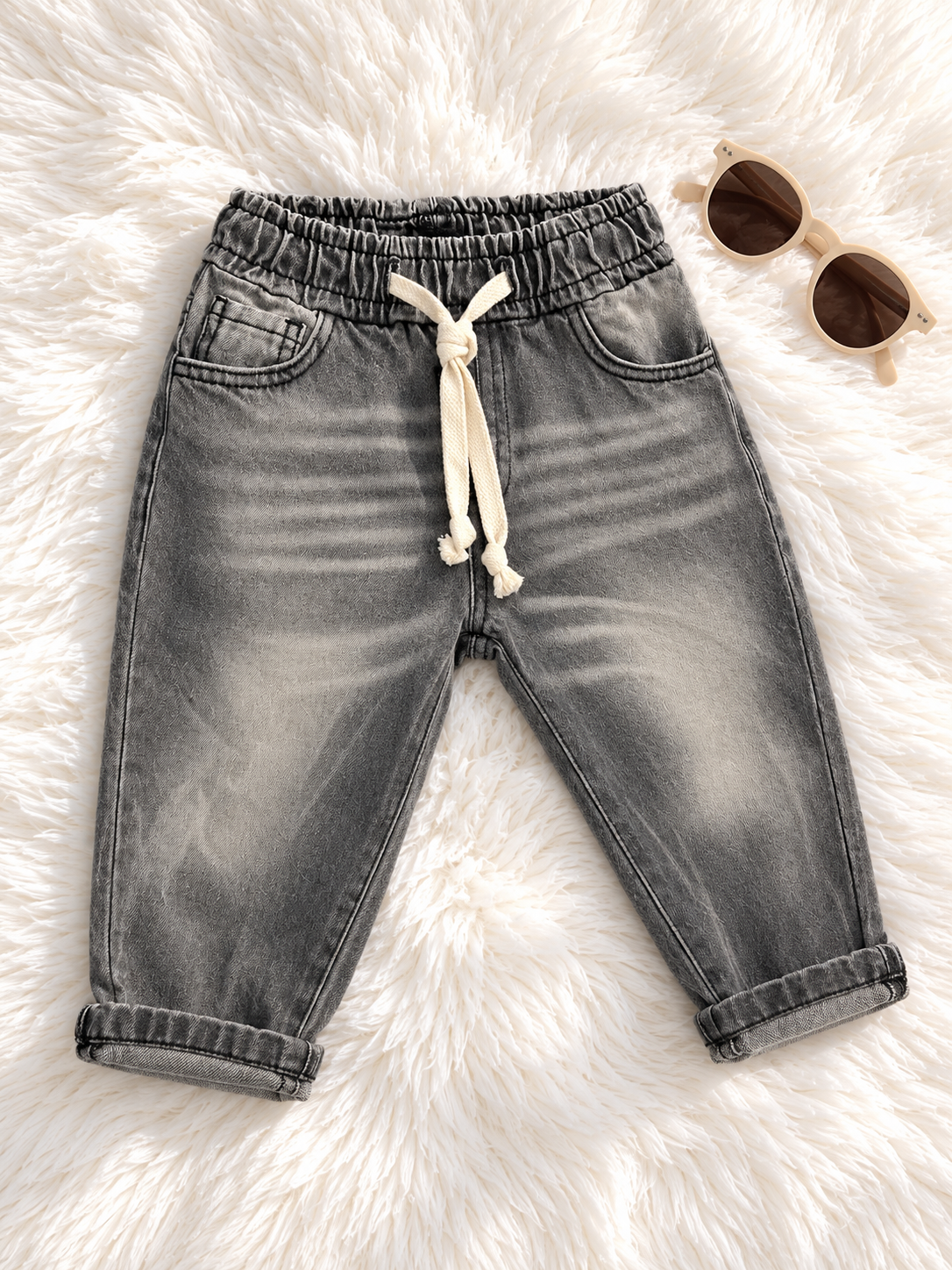 JEANS REBEL NERO SFUMATO