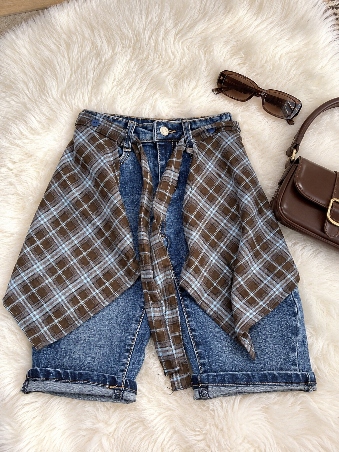 JEANS MODELLO CAMICIA