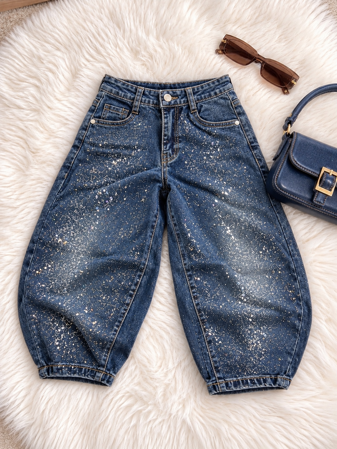 JEANS GLITTER