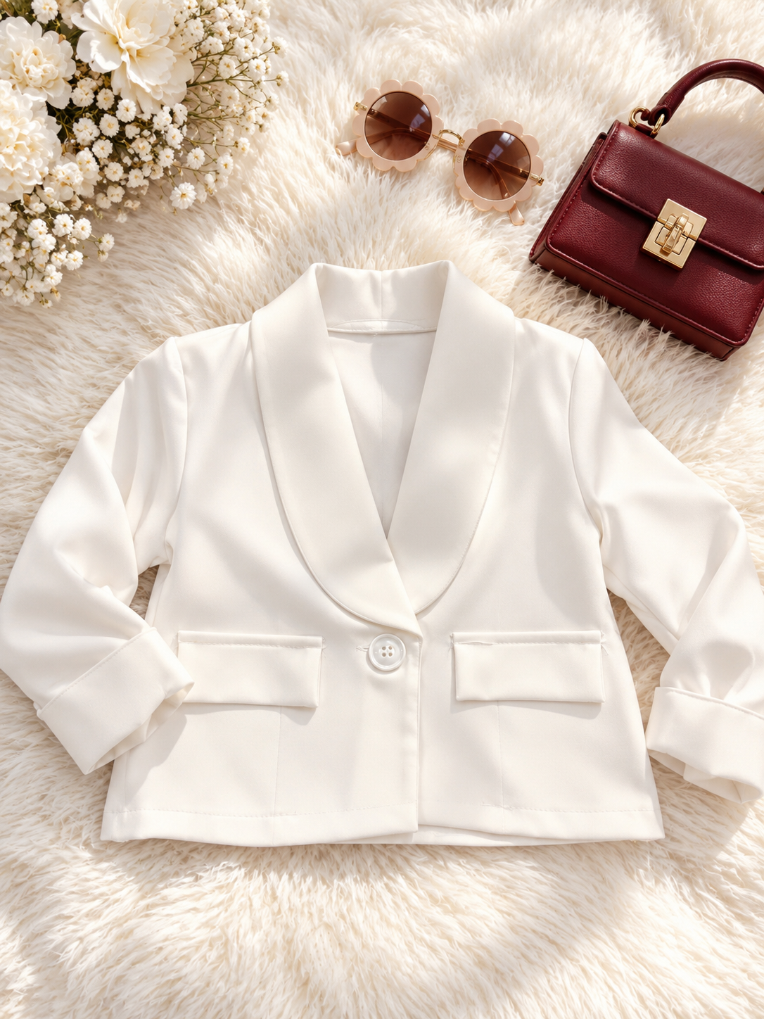 BLAZER ELEGANTE BIANCO