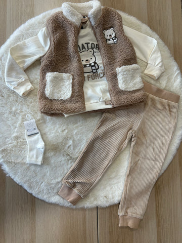 COMPLETO NEONATO TEDDY
