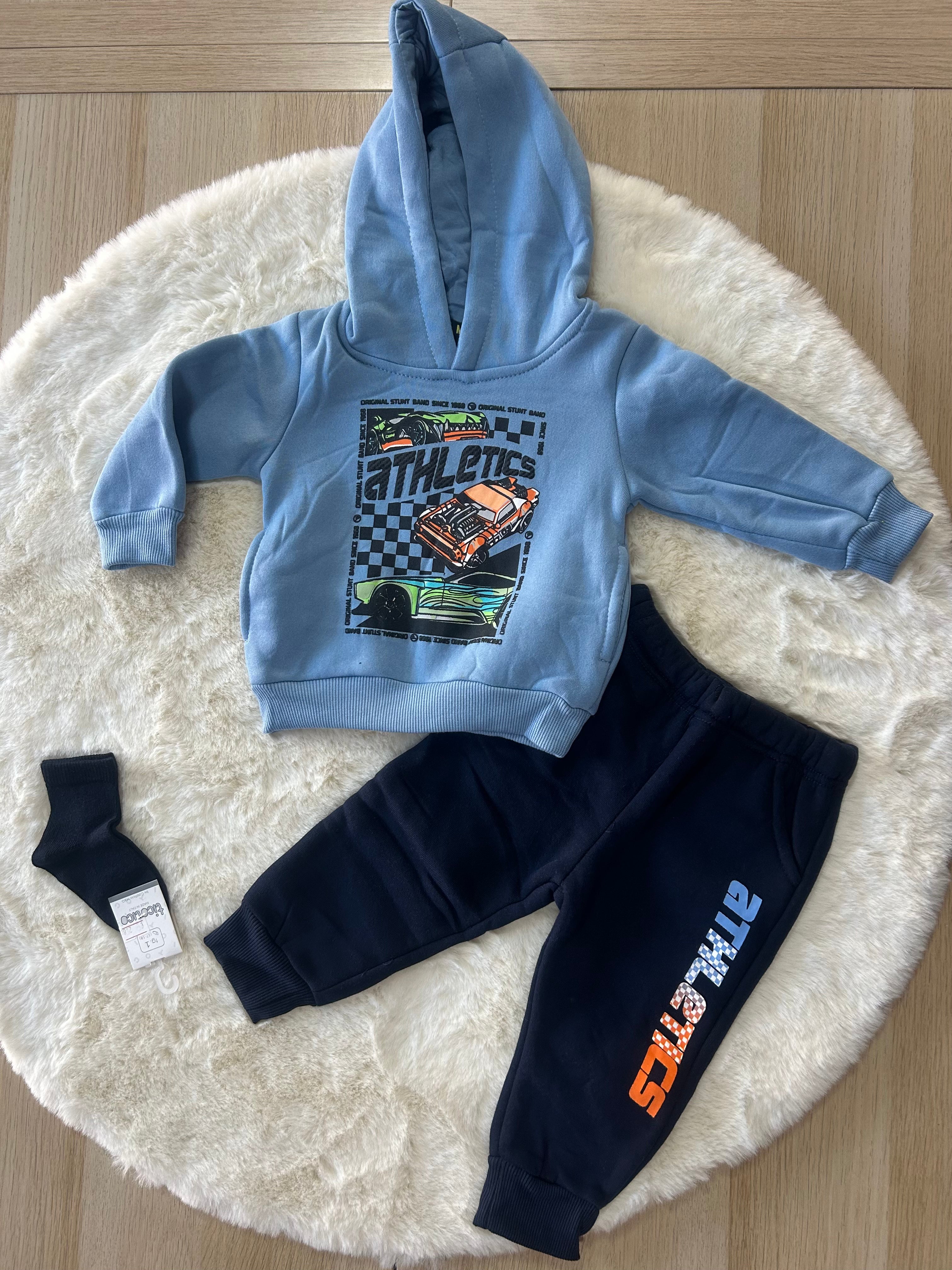 TUTA NEONATO CON CAPPUCCIO