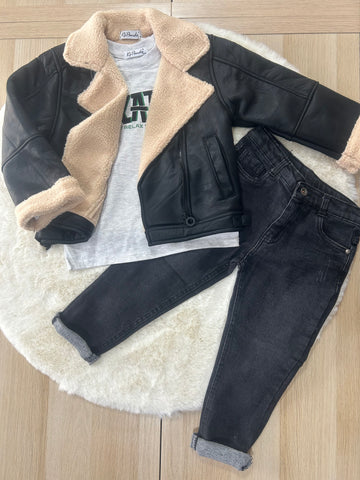 COMPLETO BAMBINO MONTONE