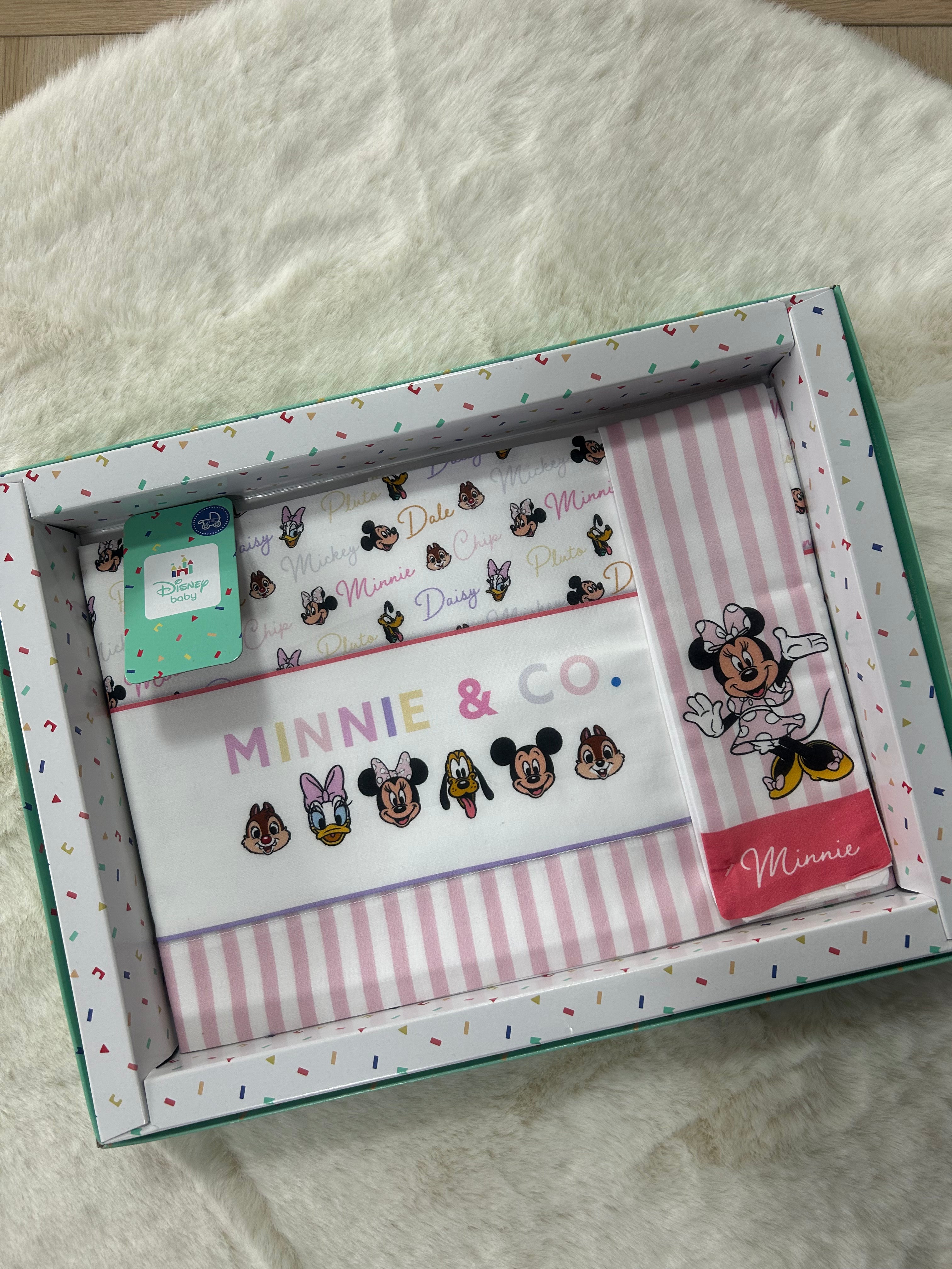 LENZUOLO NEONATO MICKEY & CO