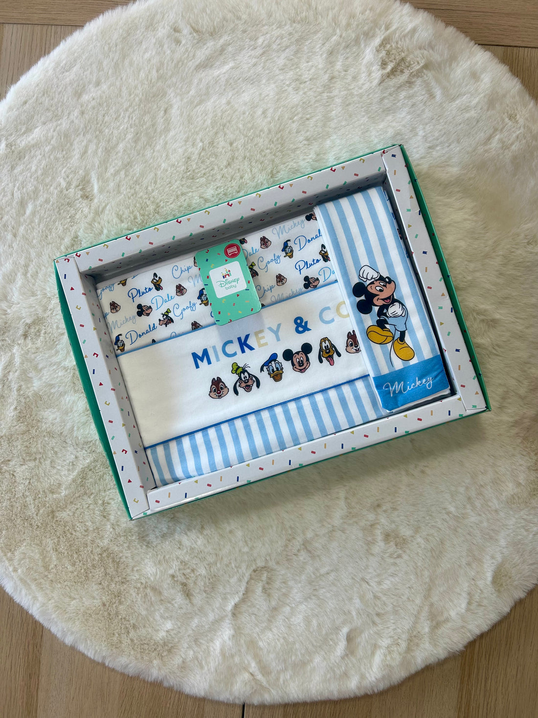 LENZUOLO NEONATA MINNIE & CO