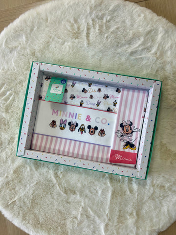 LENZUOLO NEONATA MINNIE & CO