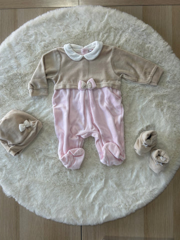 SET NEONATA PREZIOSINI FIOCCO