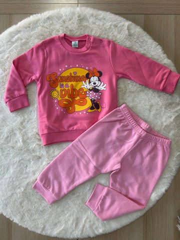 PIGIAMA NEONATA FELPATO DISNEY