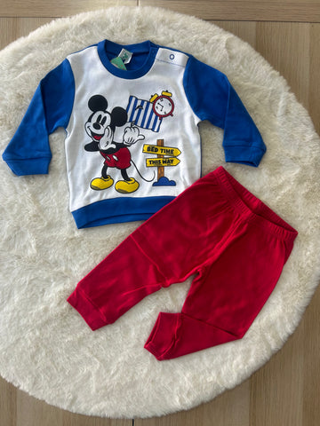PIGIAMA NEONATO DISNEY CALDO COTONE