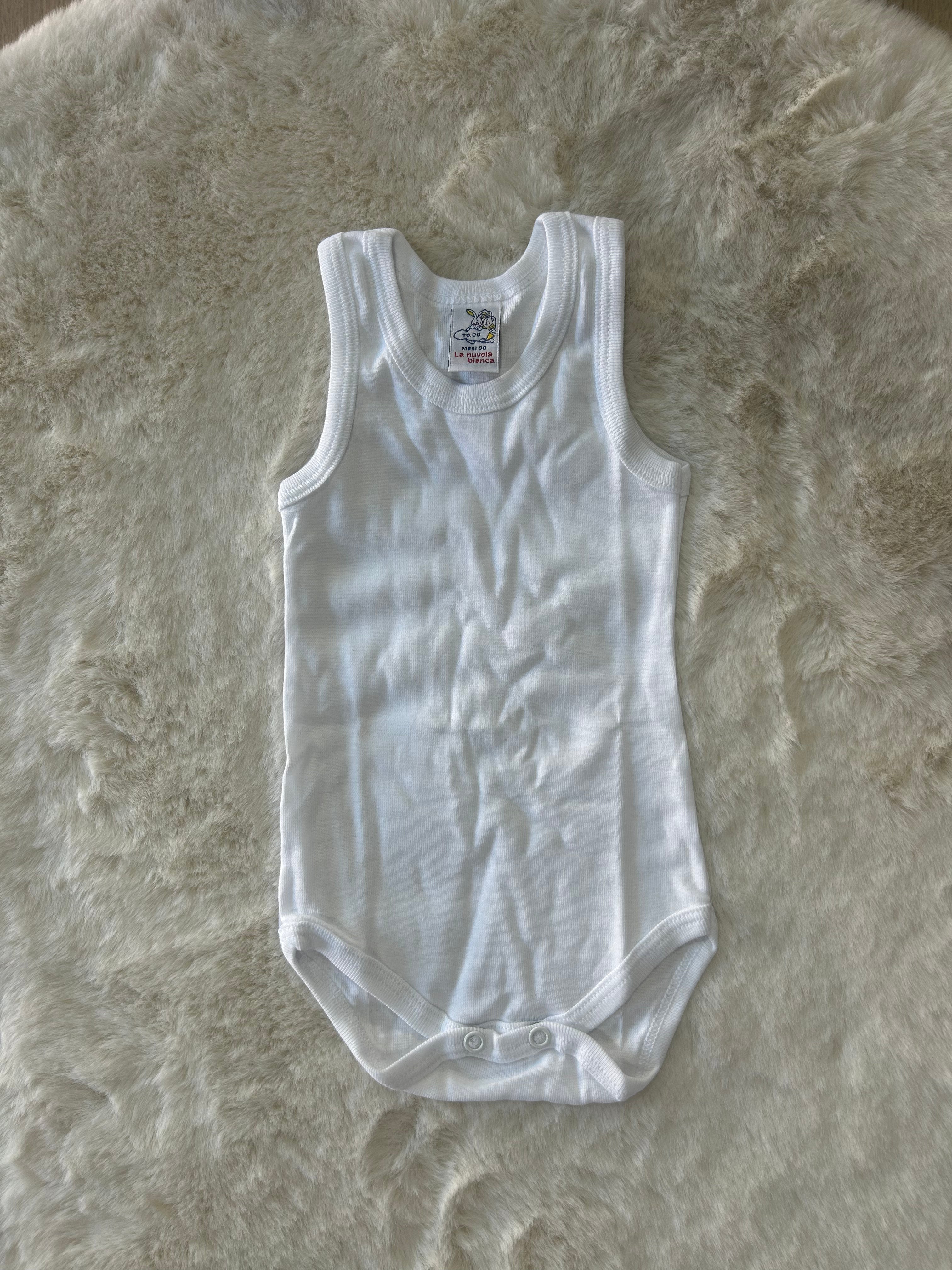 BODY NEONATO NUVOLA BIANCA