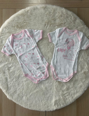 BODY NEONATA COTONE ROSA