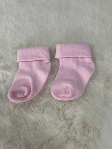 CALZINI NEONATA CALDO COTONE