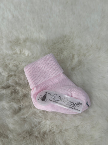 CALZINI NEONATA CALDO COTONE