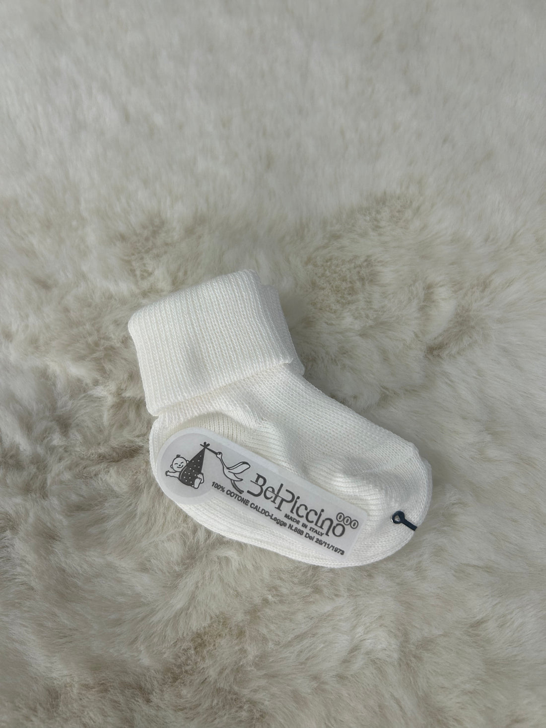 CALZINI NEONATA CALDO COTONE