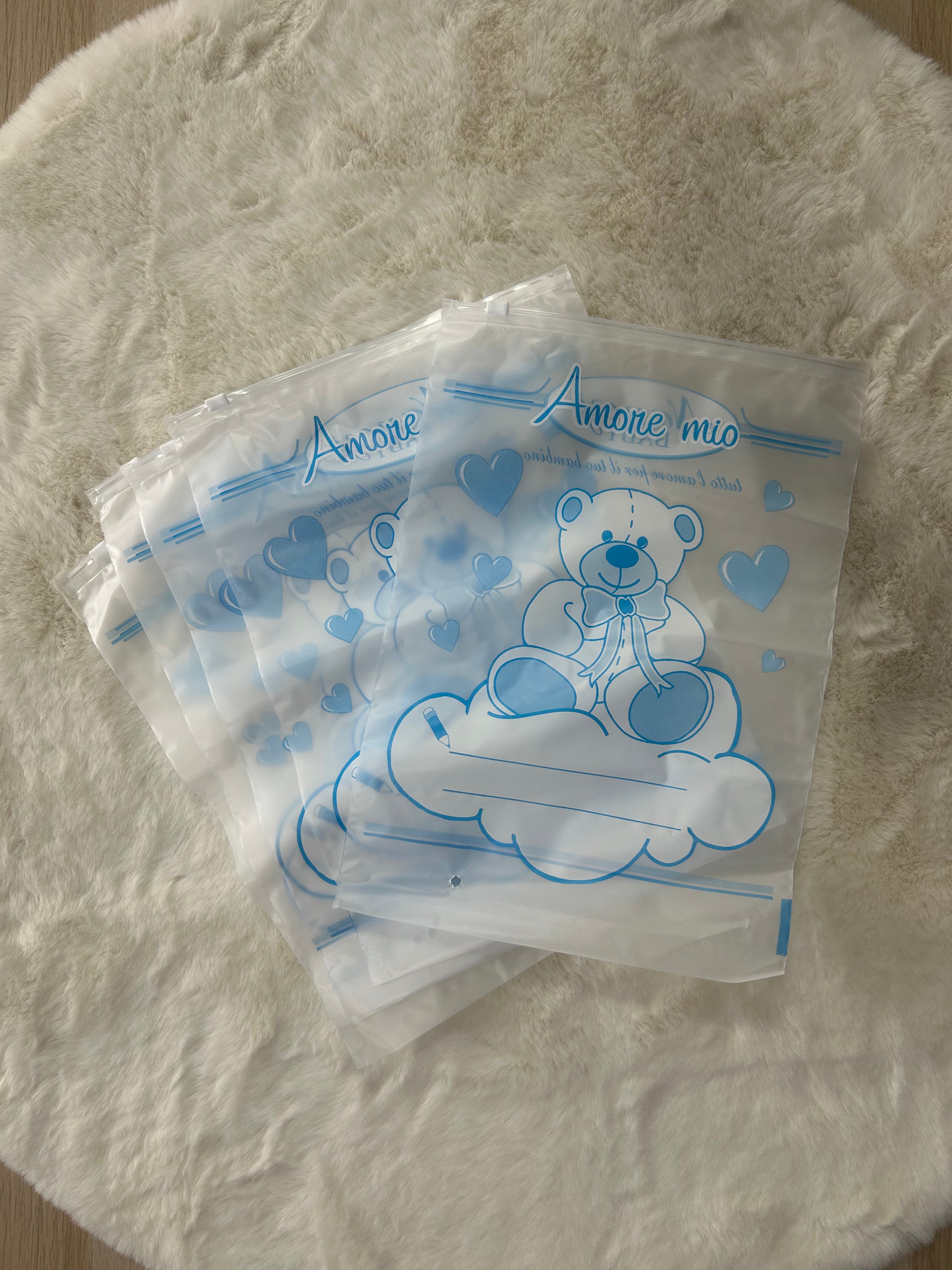 ACCESSORI NEONATO SACCHETTI OSPEDALE