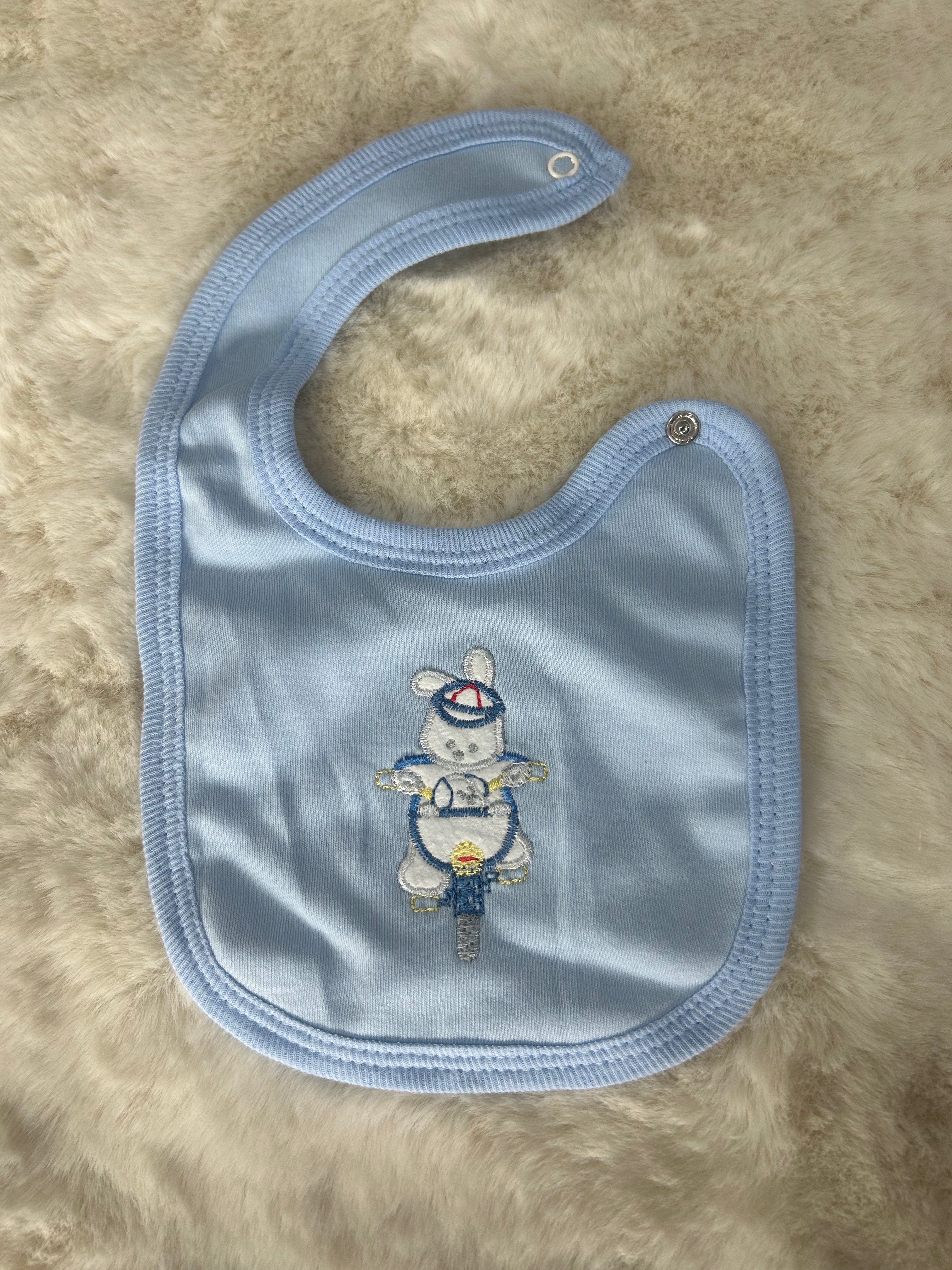 BAVETTA NEONATO COTONE