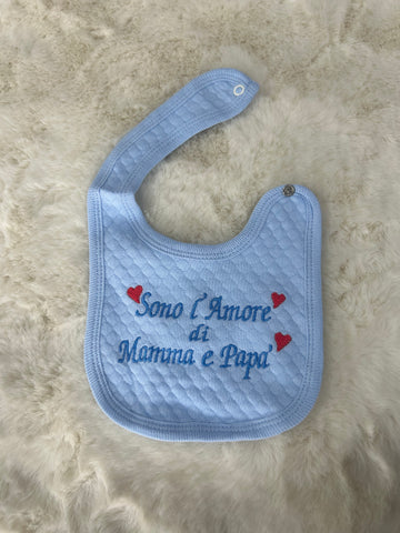 BAVETTA NEOATO MAMMA E PAPA'