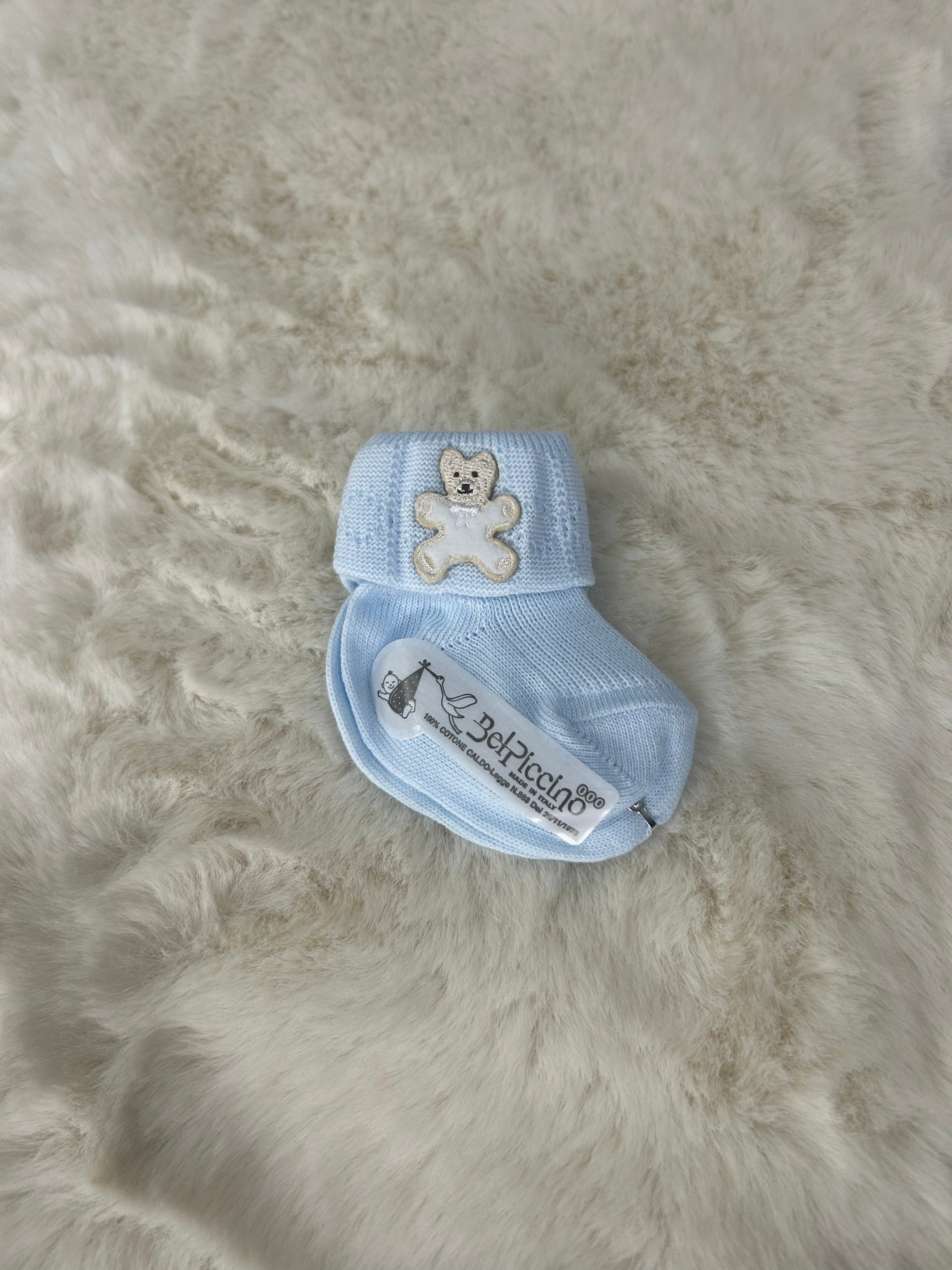CALZINI NEONATO ORSETTO