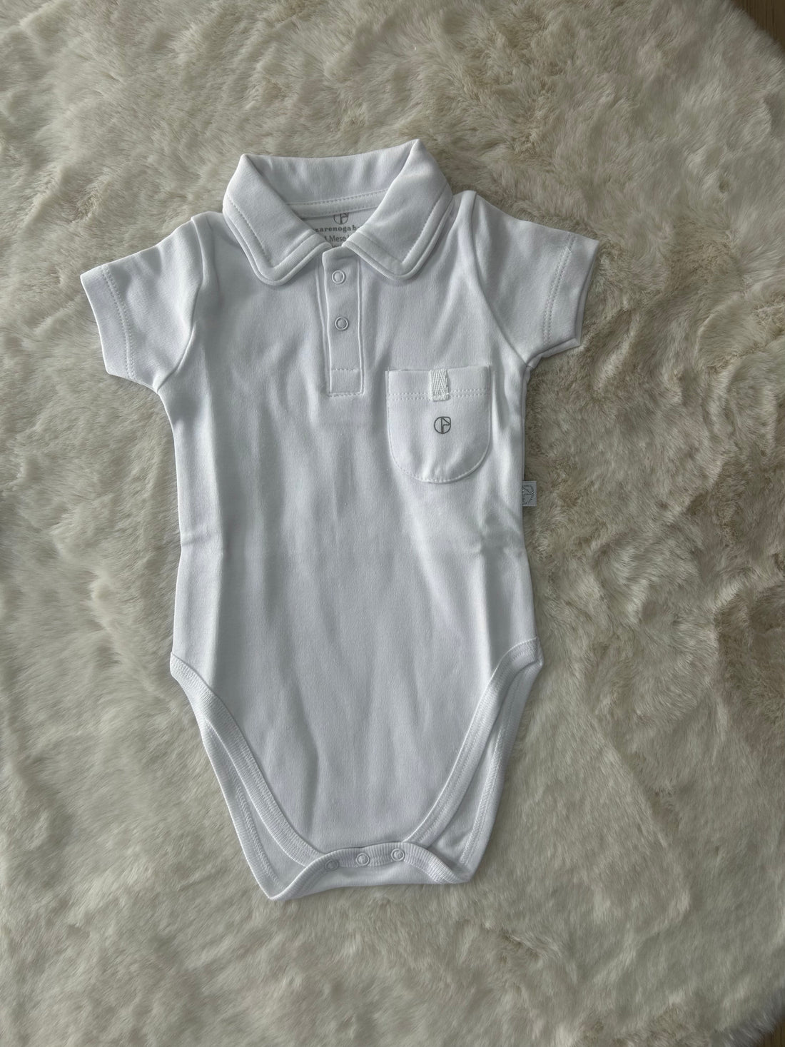 BODY NEONATO COTONE POLO