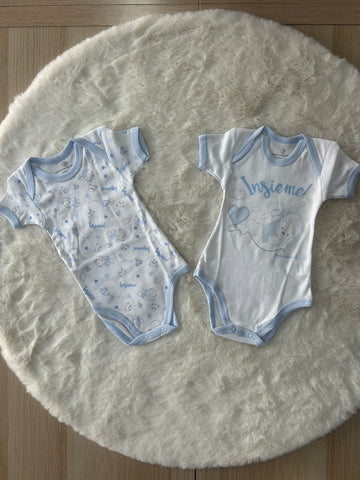 BODY NEONATO COTONE CELESTE