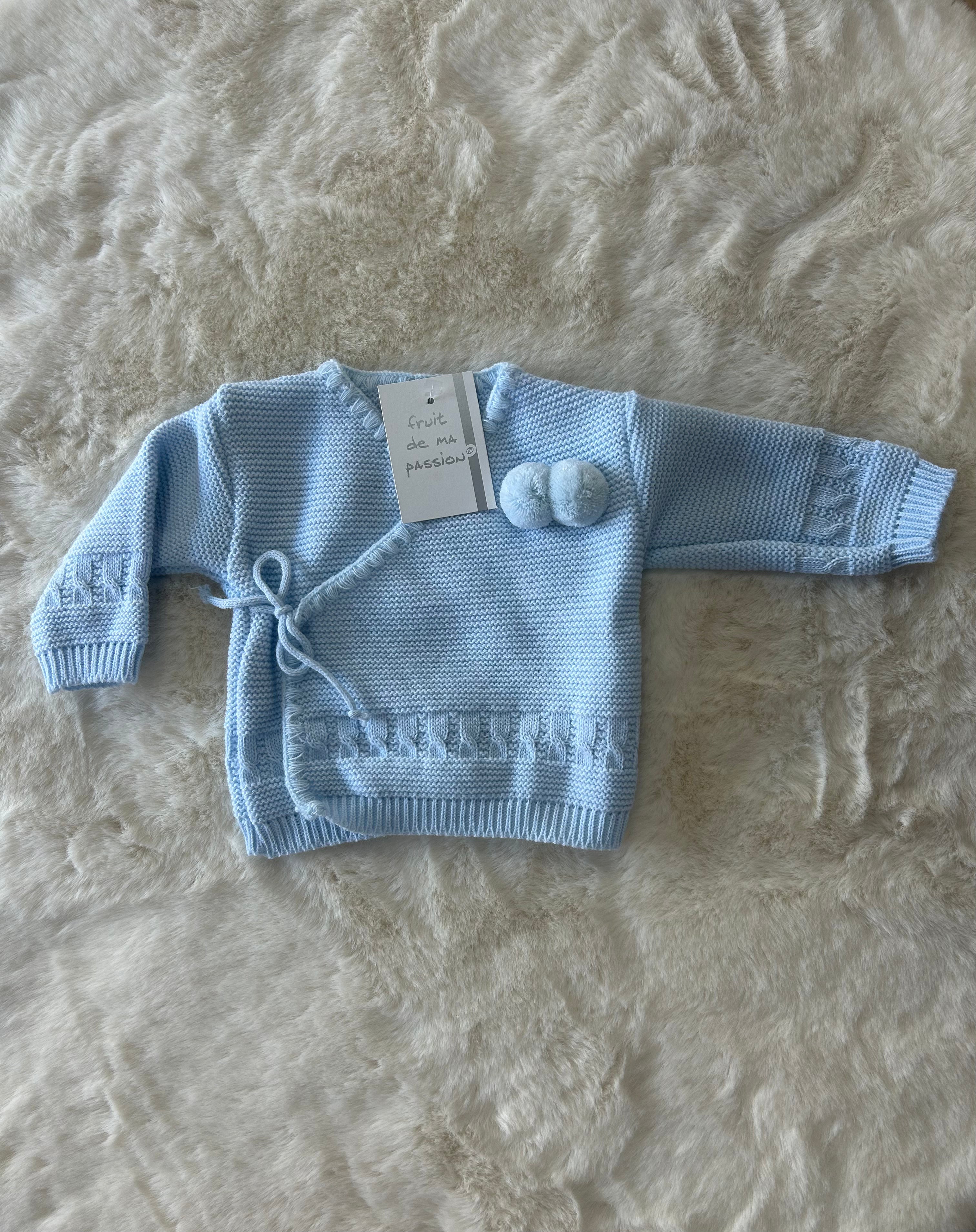 CARDIGAN NEONATO IN LANA