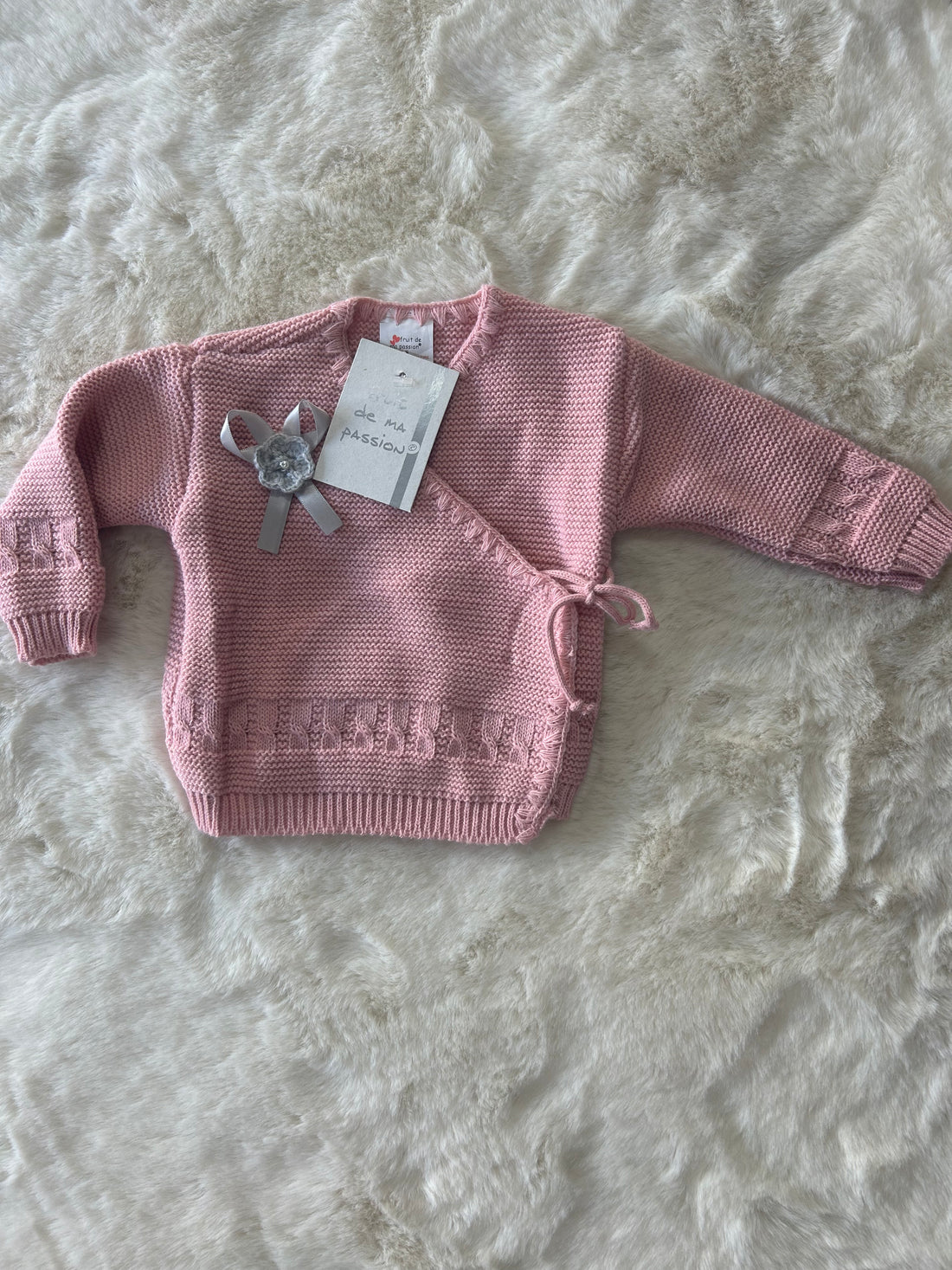 CARDIGAN NEONATA IN LANA