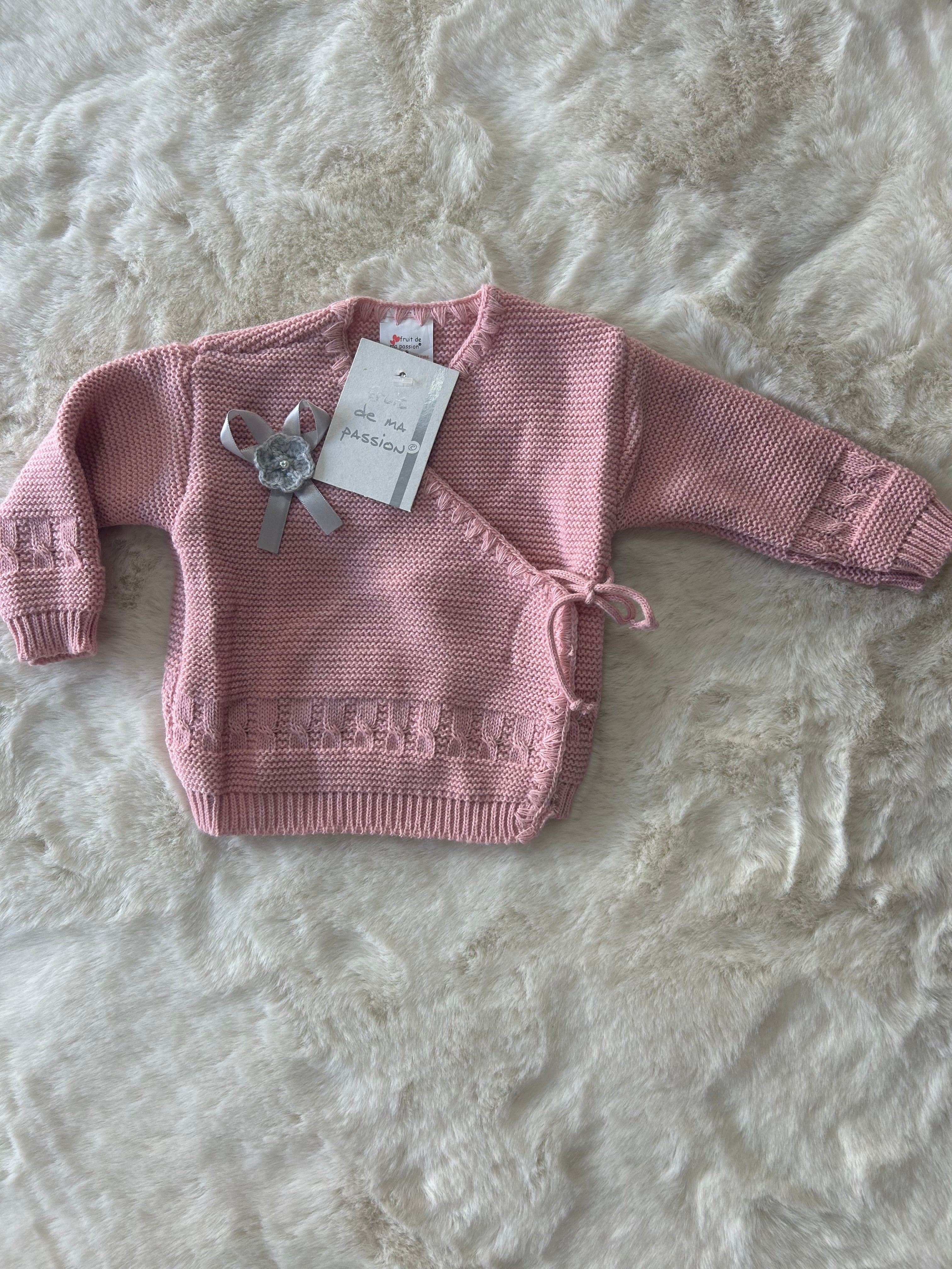 CARDIGAN NEONATA IN LANA