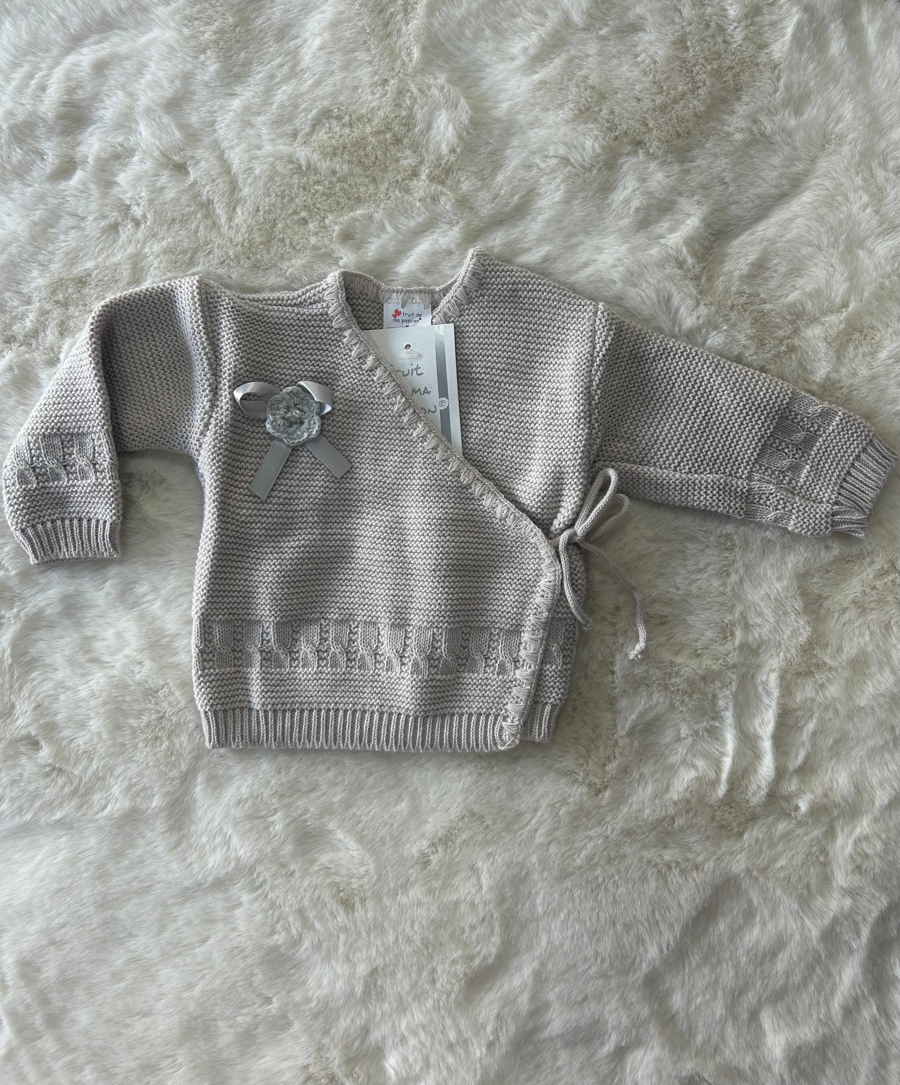 CARDIGAN NEONATA IN LANA