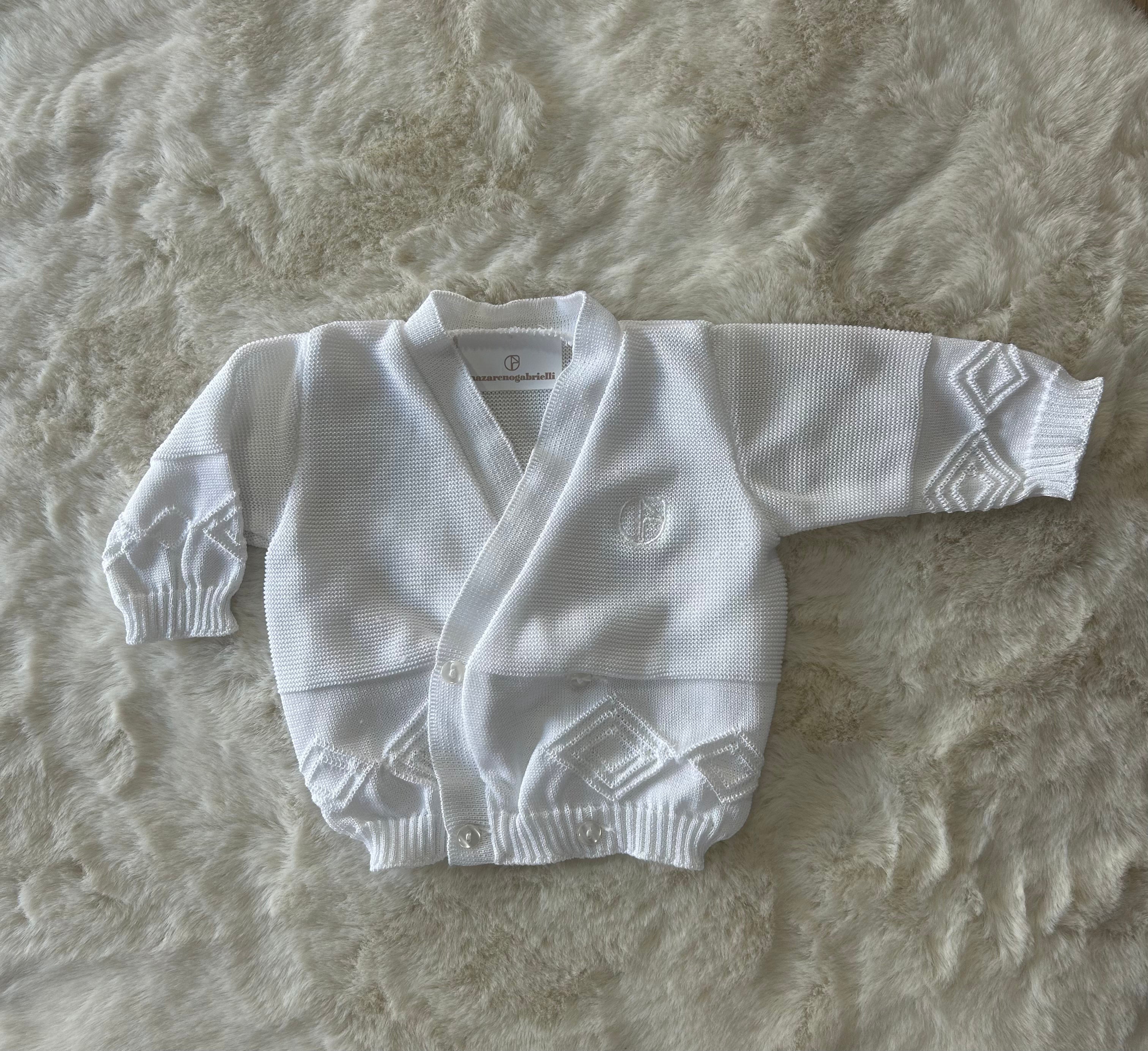 CARDIGAN NEONATA NAZARENO GABRIELLI
