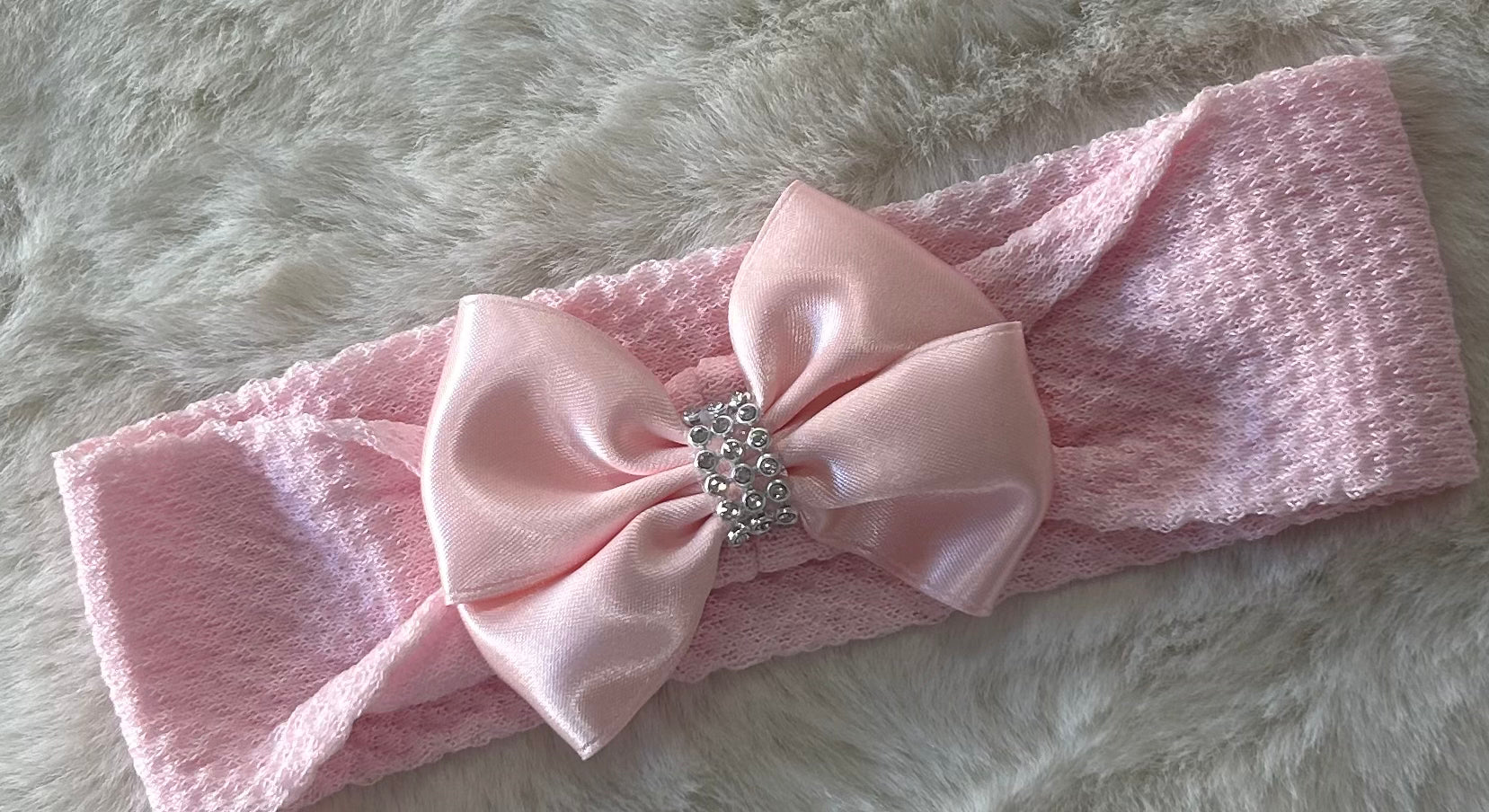 ACCESSORI NEONATA FASCETTA 100% COTONE NAZARENO GABRIELLI