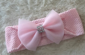 ACCESSORI NEONATA FASCETTA 100% COTONE NAZARENO GABRIELLI