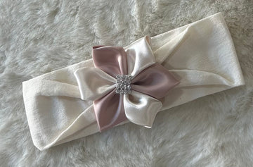 ACCESSORI NEONATA 100% COTONE FASCETTA NAZARENO GABRIELLI