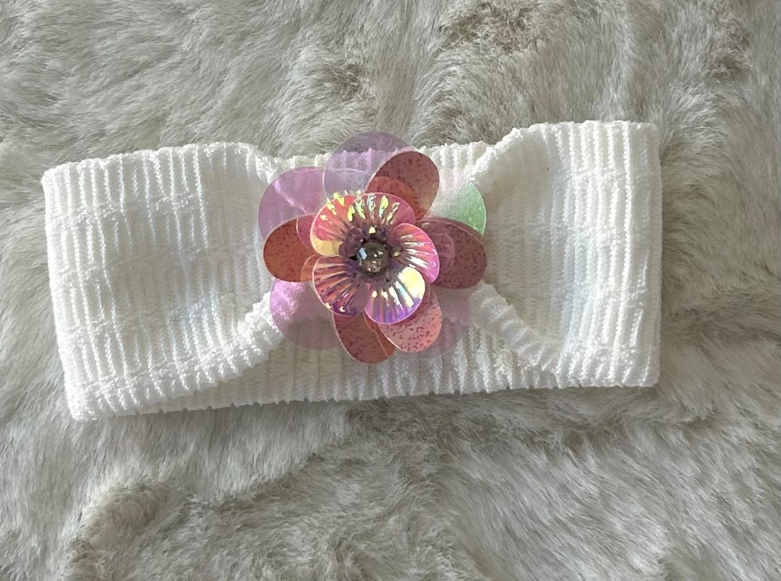 ACCESSORI NEONATA FASCETTA MADE IN ITALY BEL PICCINO