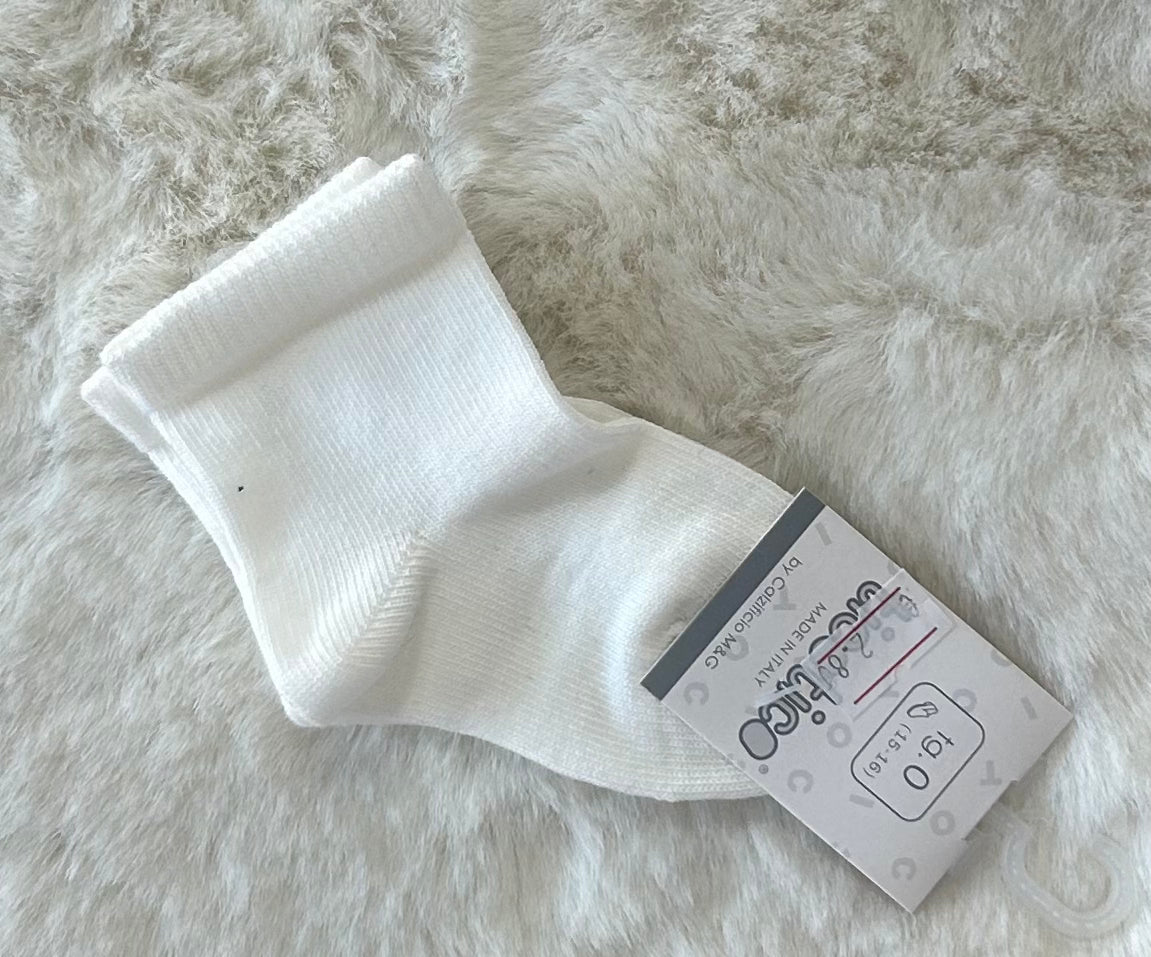 CALZINI NEONATO CALDO COTONE MADE IN ITALY